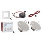 Eissound Kbsound In Wall Radio FM/BT Podtynkowe czarne 2,5 Set